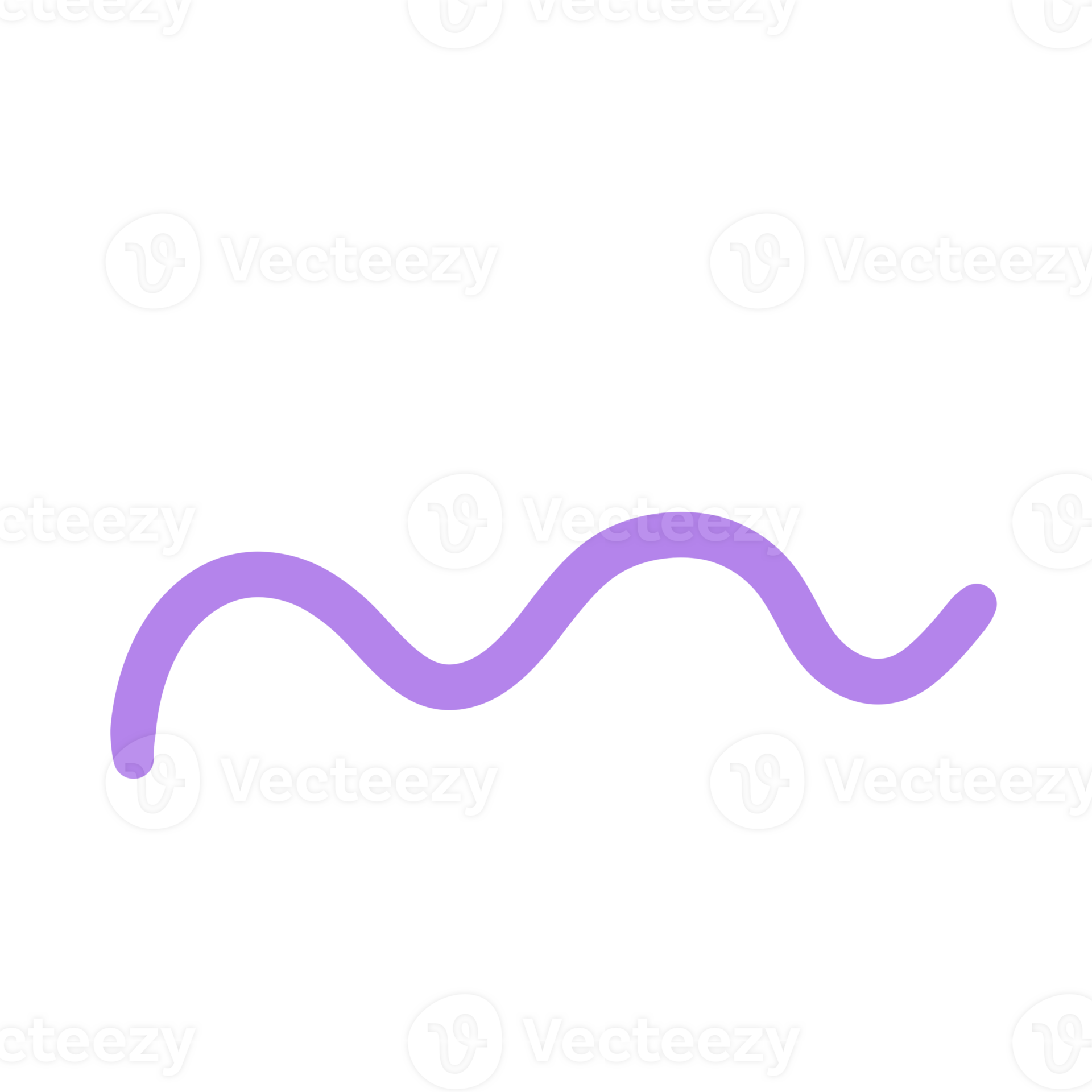 Purple line wavy 24300375 png