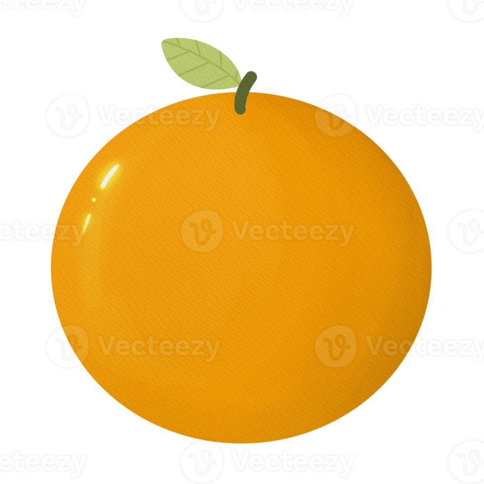 Fresh orange isolated element 24300444 PNG