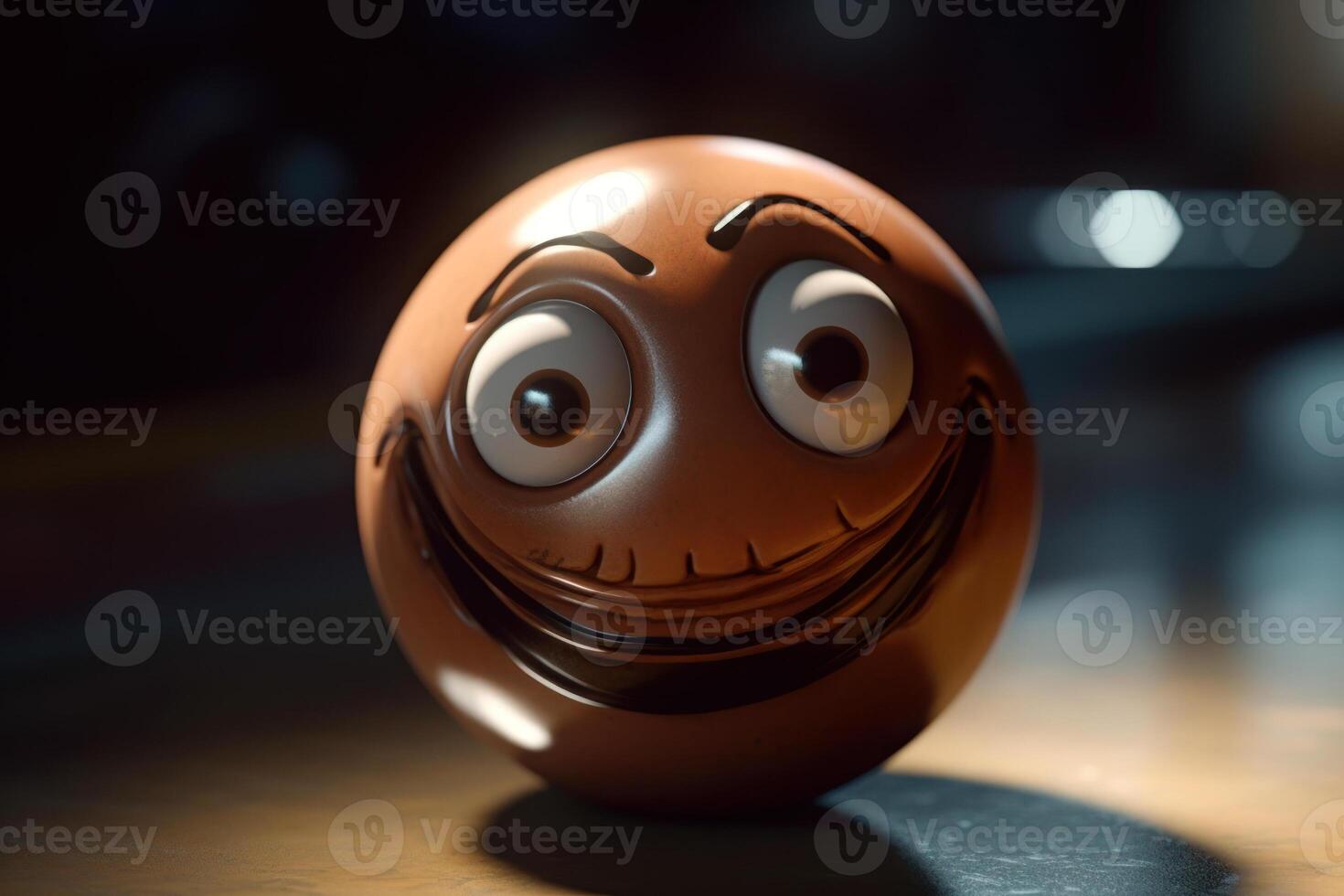 funny face ball, emoji smile photo