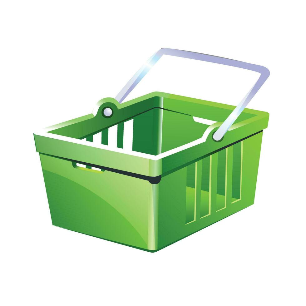 Illustration of a shopping cart vector