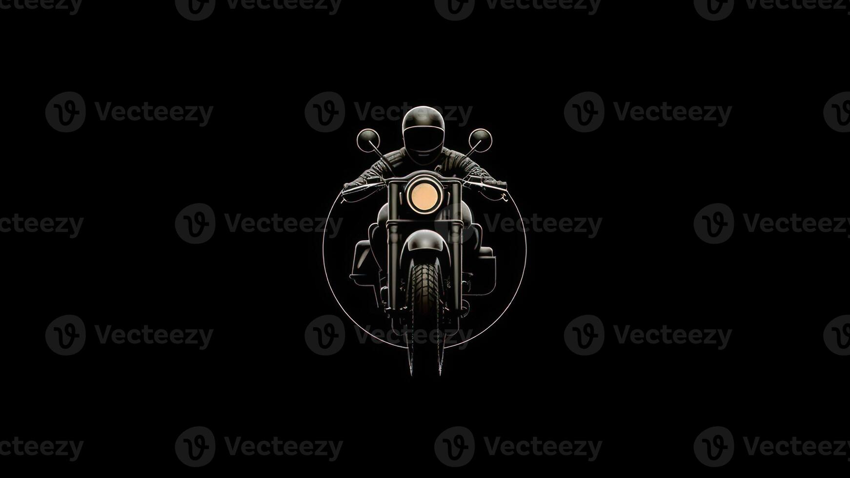 motorcycle minimalistic logo photo