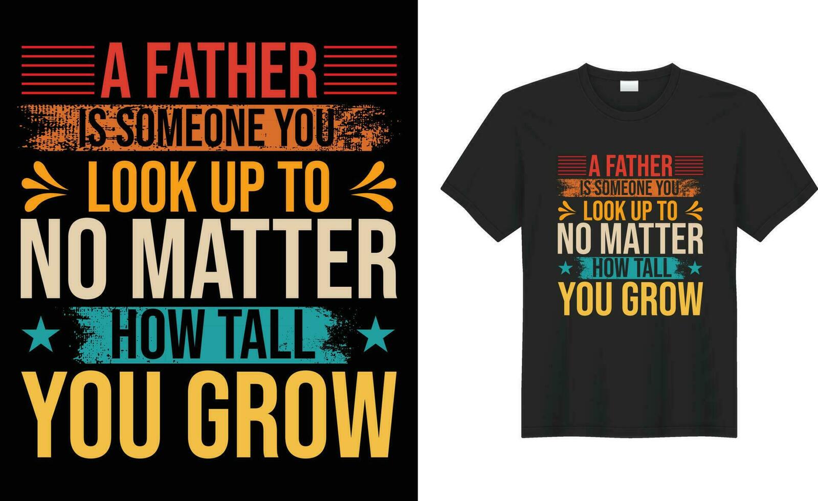 Happy Fathers day typography best T-Shirt Design vector template. Dad Lover Retro vintage, simple, gift, heart, Funny, poster, family, papa, son, Daddy graphic print ready quotes Bundle Shirts.