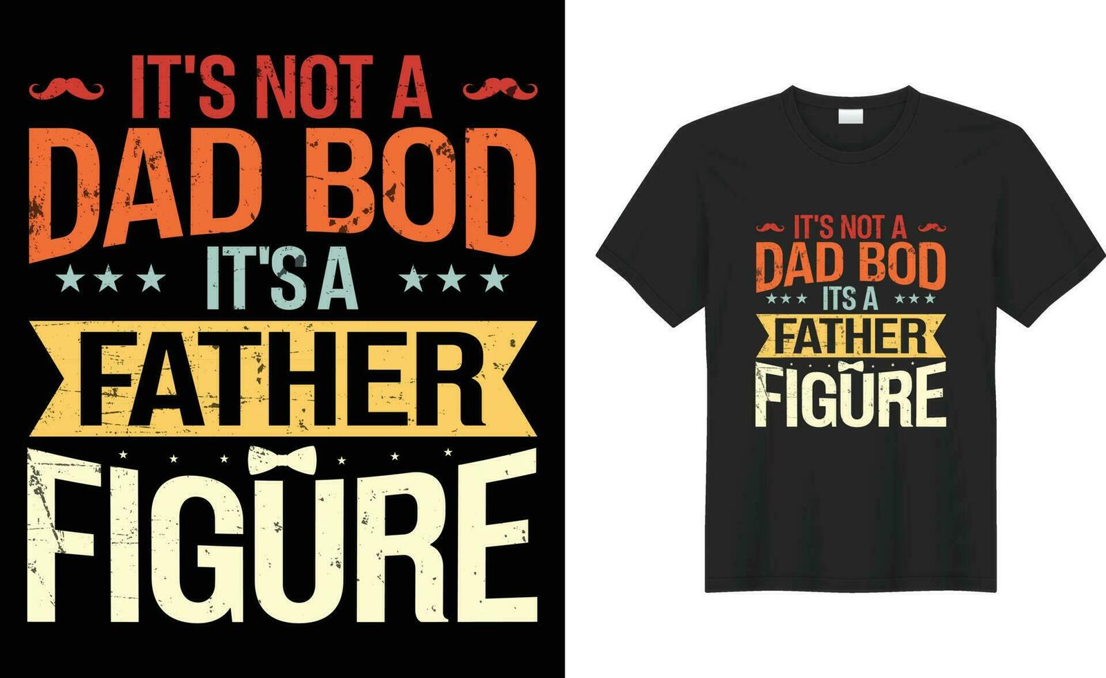 Happy Fathers day typography best T-Shirt Design vector template. Dad Lover Retro vintage, simple, gift, heart, Funny, poster, family, papa, son, Daddy graphic print ready quotes Bundle Shirts