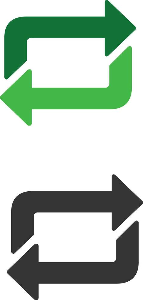 Recycle sign vector