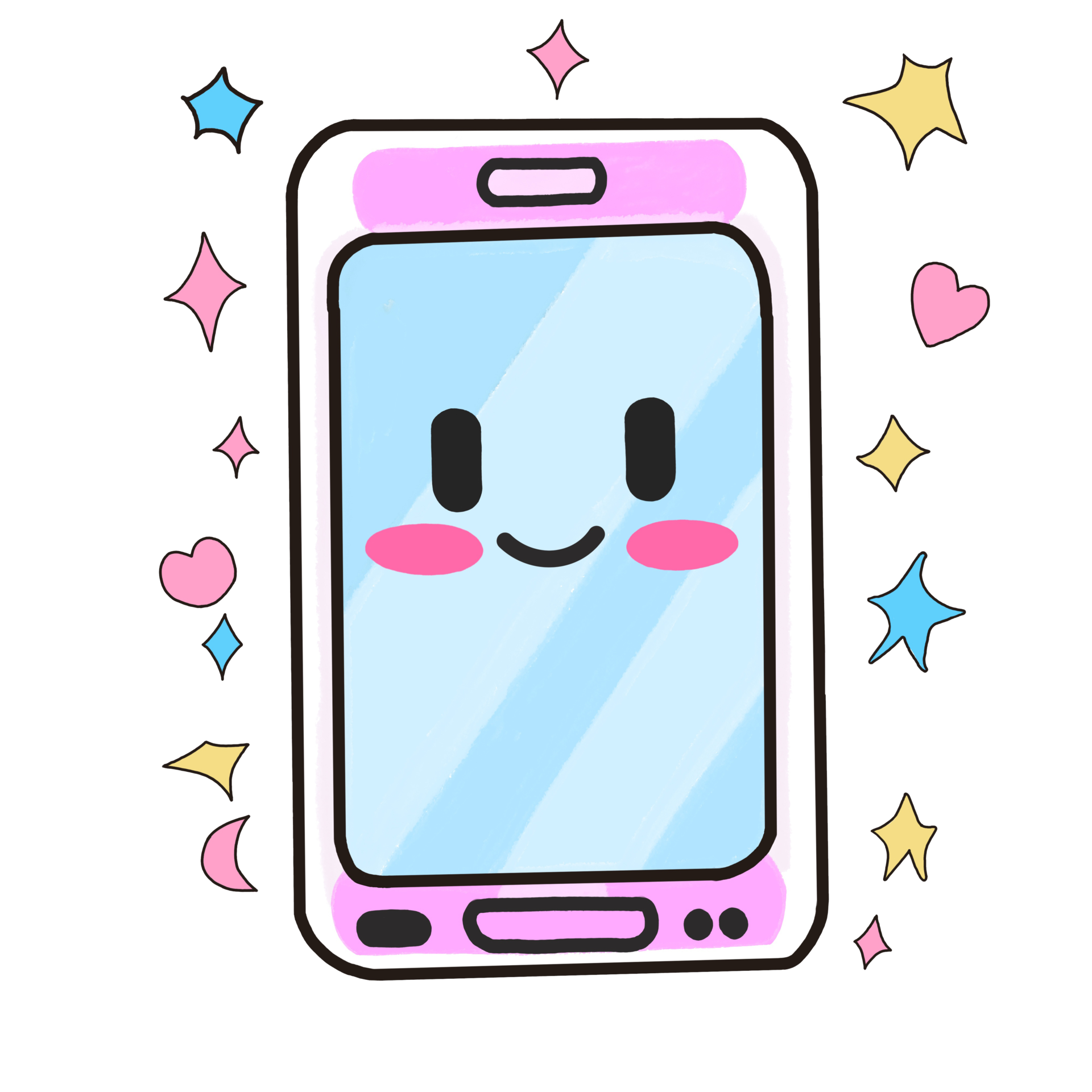 Update 156+ mobile phone drawing seven.edu.vn