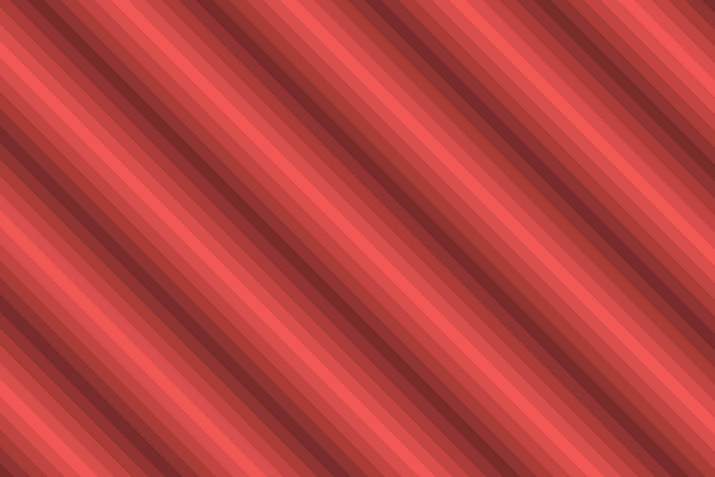 Red striped diagonal pattern background with slanted band lines vector