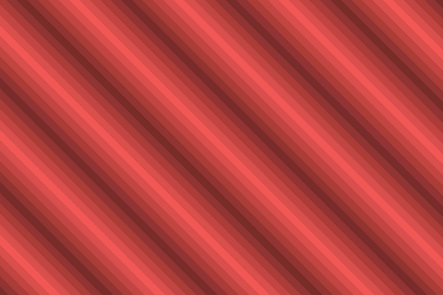 Red striped diagonal pattern background with slanted band lines vector