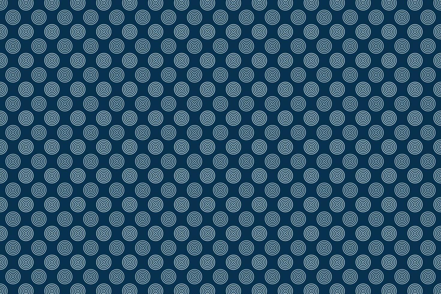 Concentric circles seamless pattern vector background