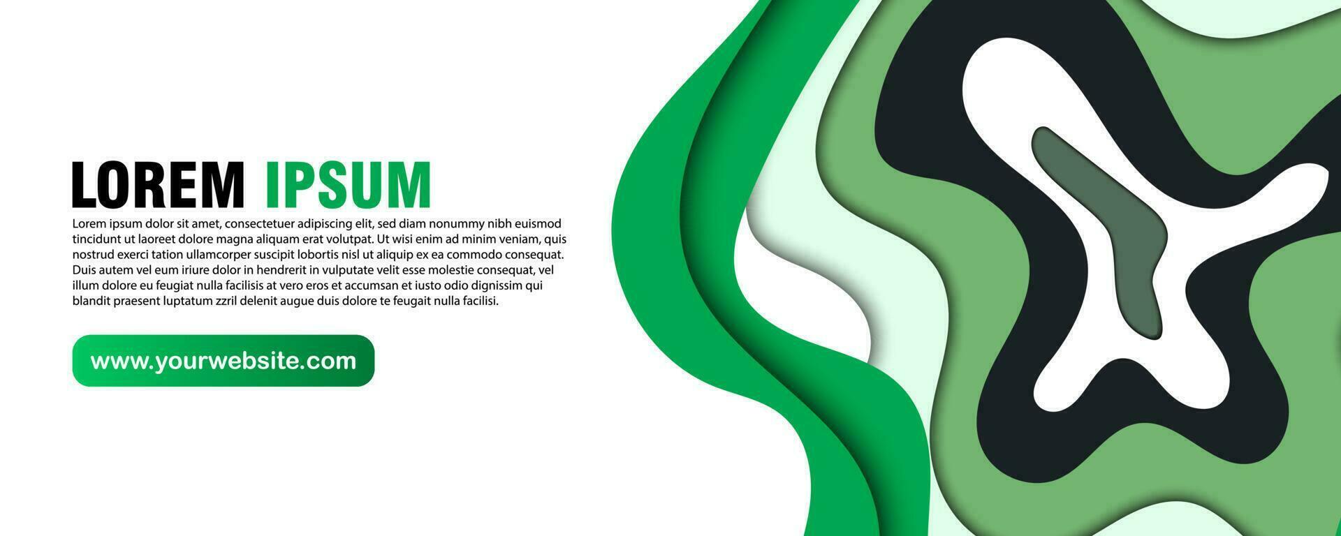 Modern abstract paper cut out background for website, banner, wallpaper, brochure, poster. vector