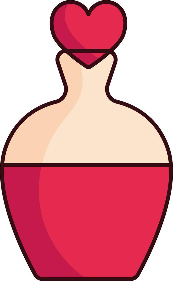 rojo vino icono vector