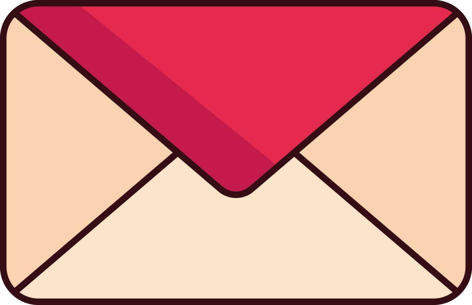 Red Letter Envelope vector