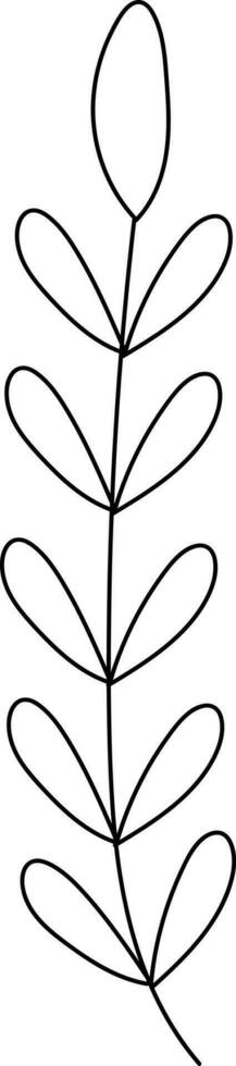 illustration of a flower, black and white flower, botanical vector, outline, illustration, nature, flower, summer vector