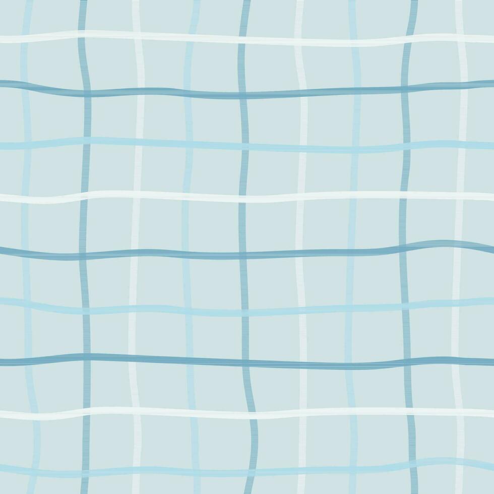 Groovy abstract curly vertical, horizontal line seamless pattern in 60s,70s,80s style vector illustration, trendy retro geometry ornament for surface design, textile, stationery, wrapping paper, cover