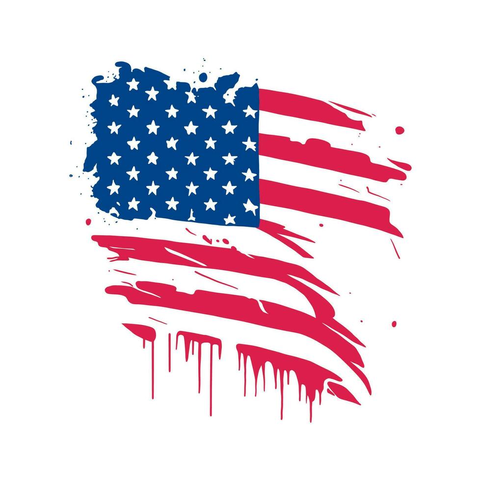 american flag clip art