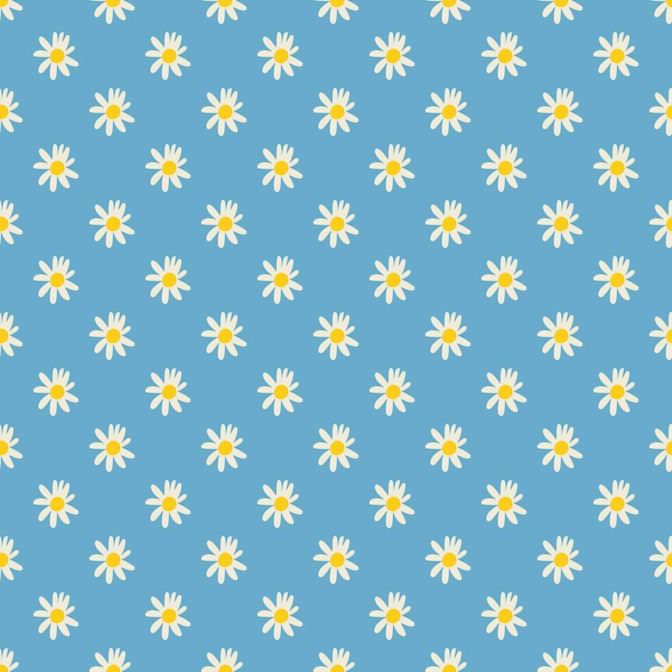 hand drawn Flower pattern vector