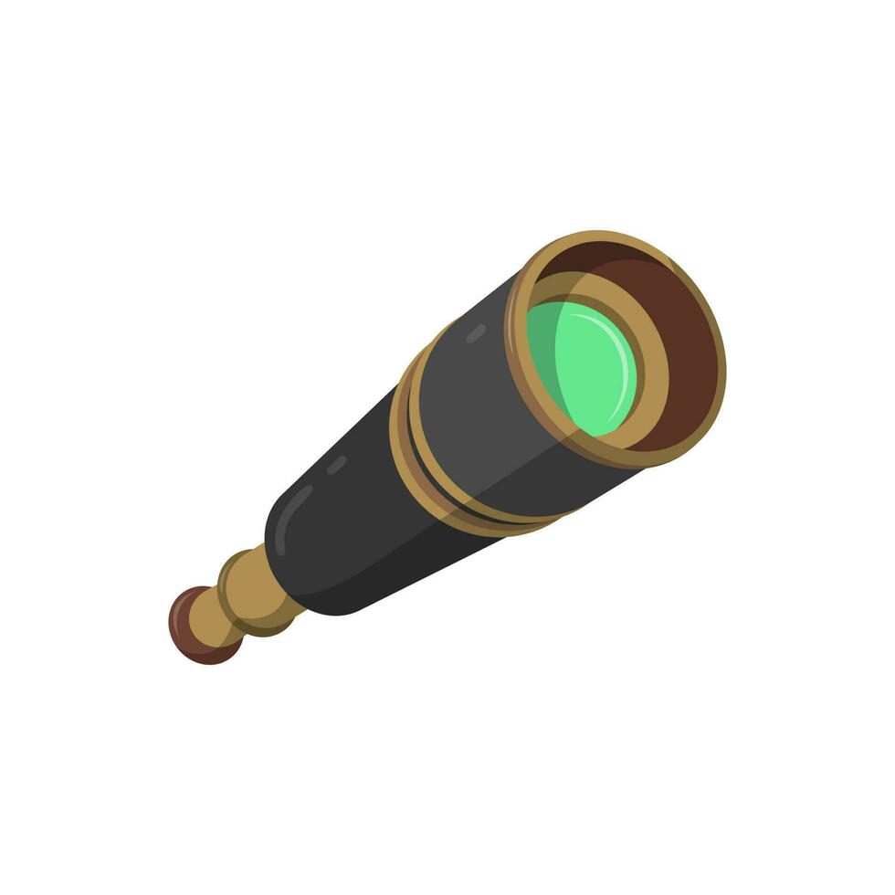 binoculars see from a distance vector