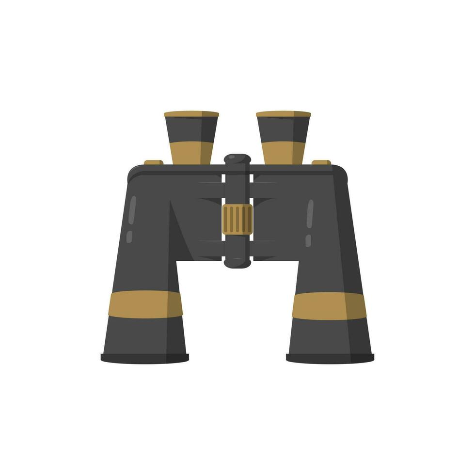 binoculars see from a distance vector