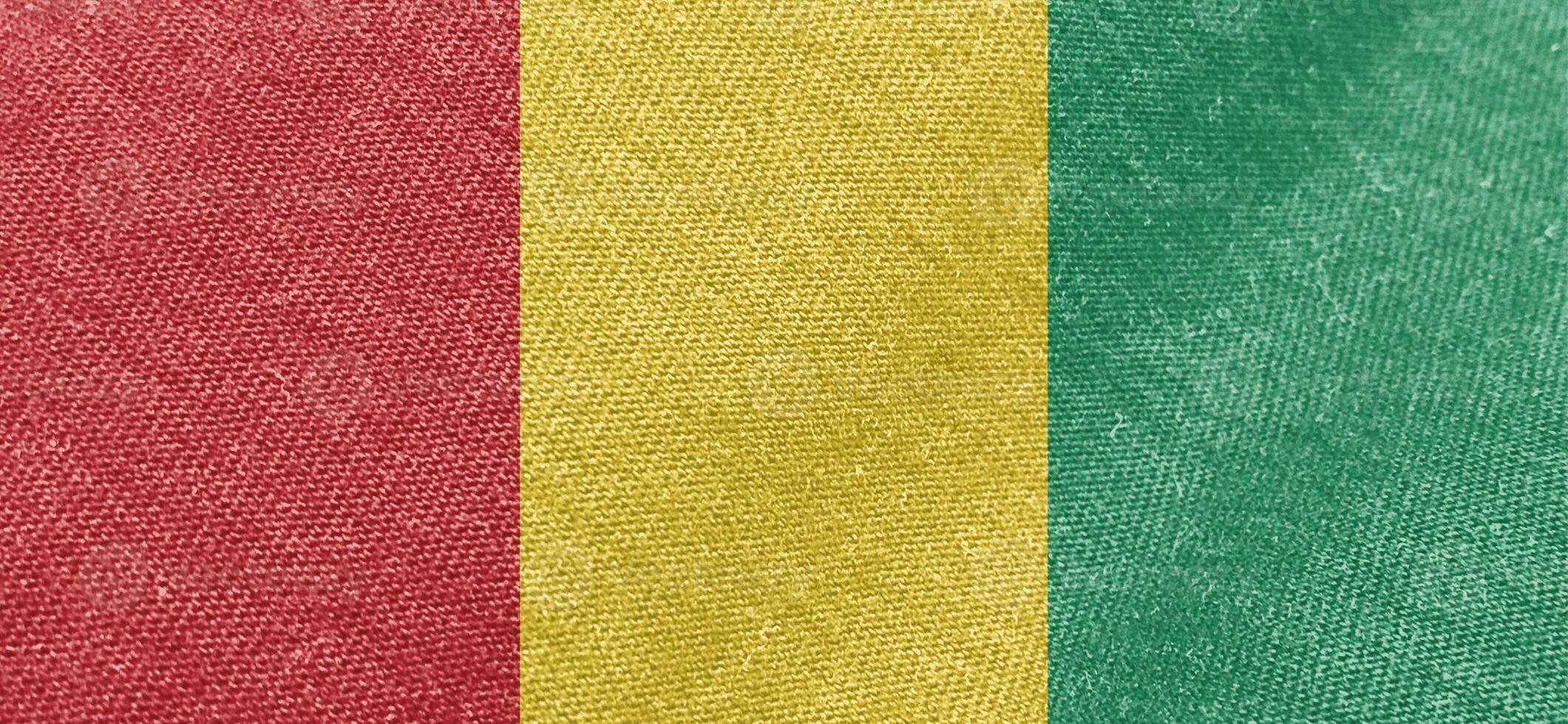 Guinea fabric flag cotton material wide flags wallpaper colored fabric Guinea flag background photo