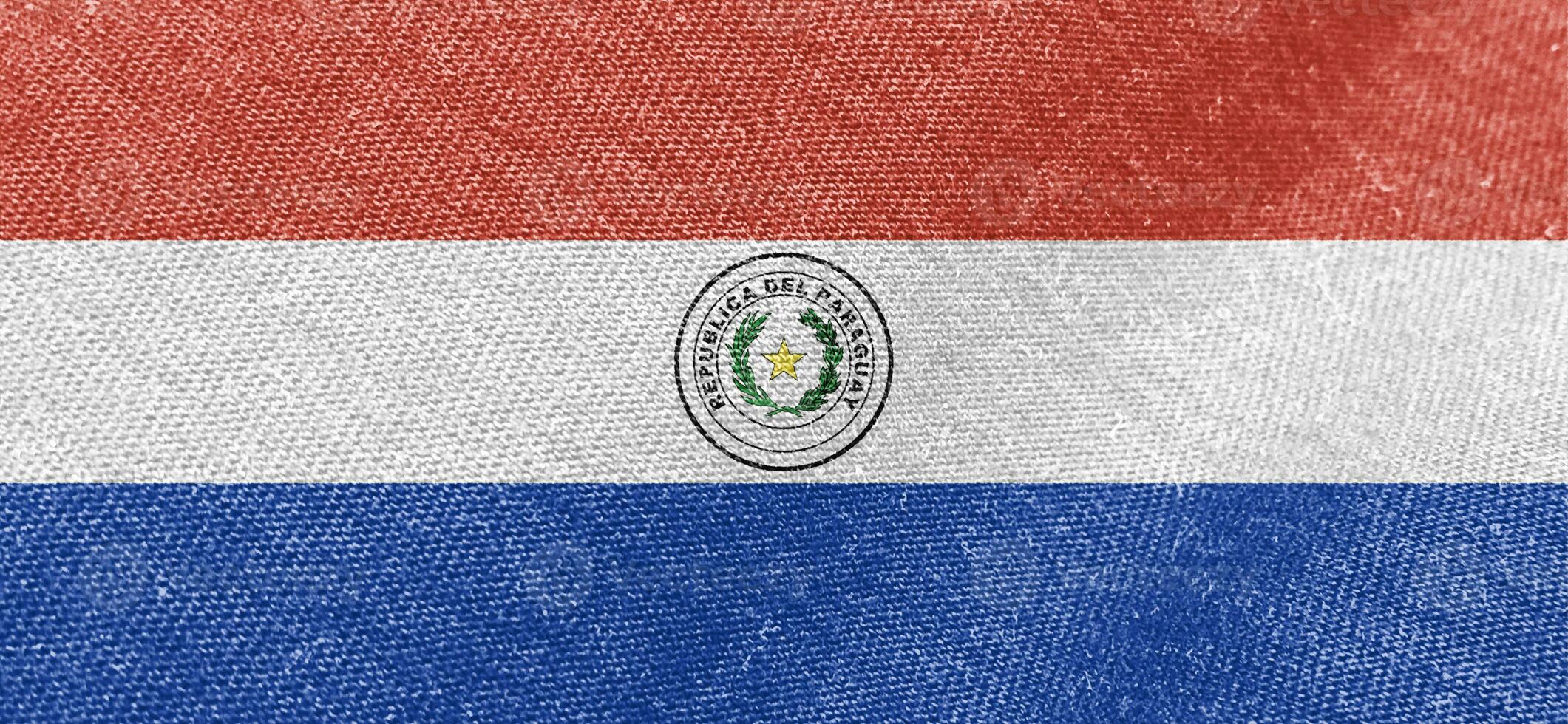 paraguay tela bandera algodón material amplio banderas fondo de pantalla de colores tela paraguay bandera antecedentes foto