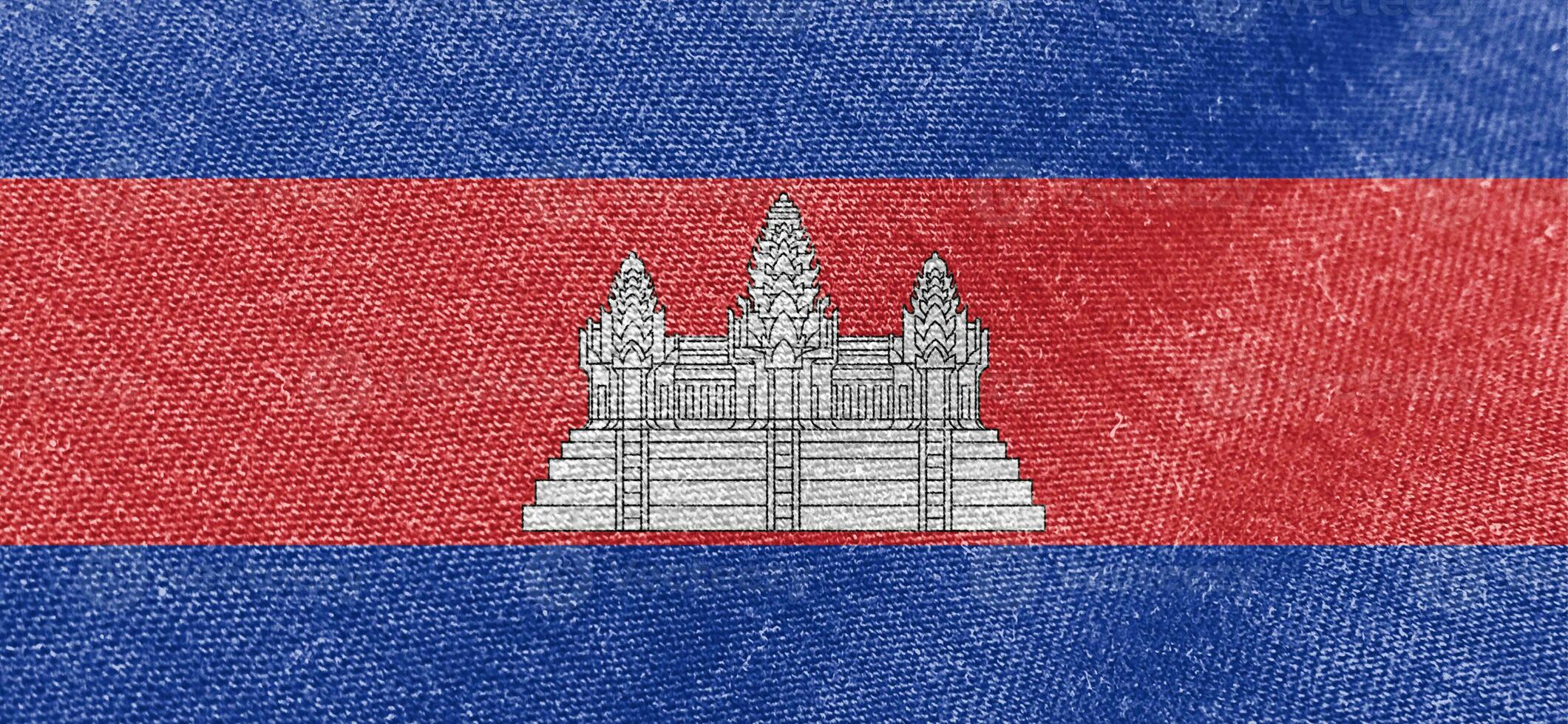 cambodia fabric flag cotton material wide flags wallpaper colored fabric cambodia flag background photo