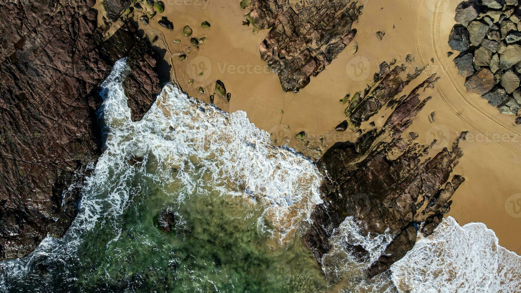 Top down view at Windang Island NSW photo