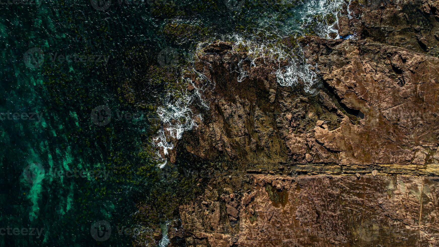 Top down view at Windang Island NSW photo