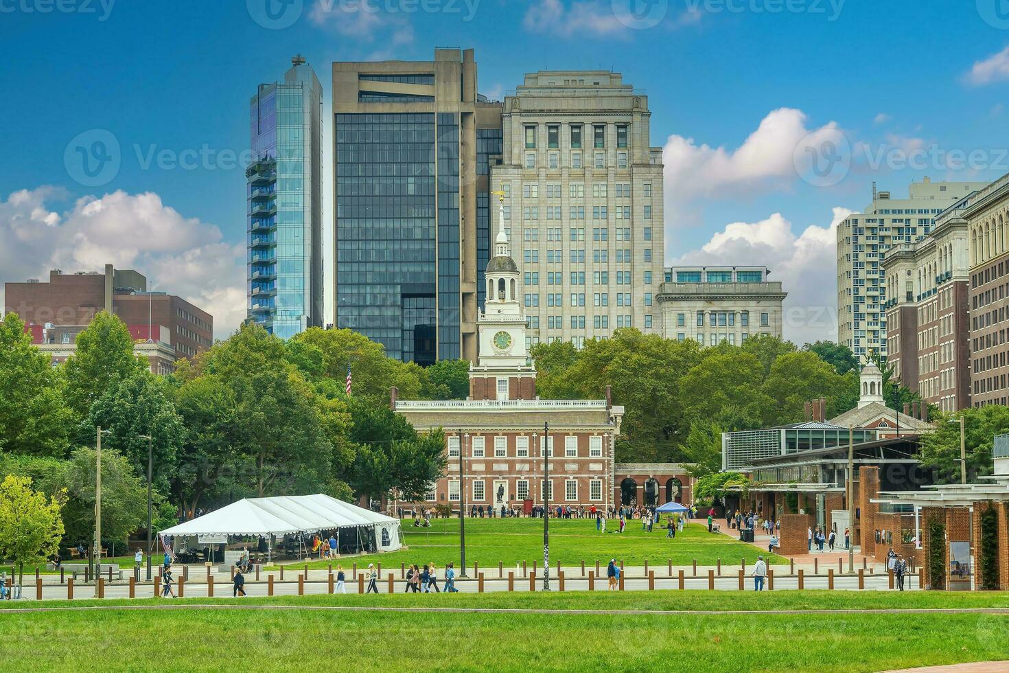 Independence Hall in downtown Philadelphia, Pennsylvania photo