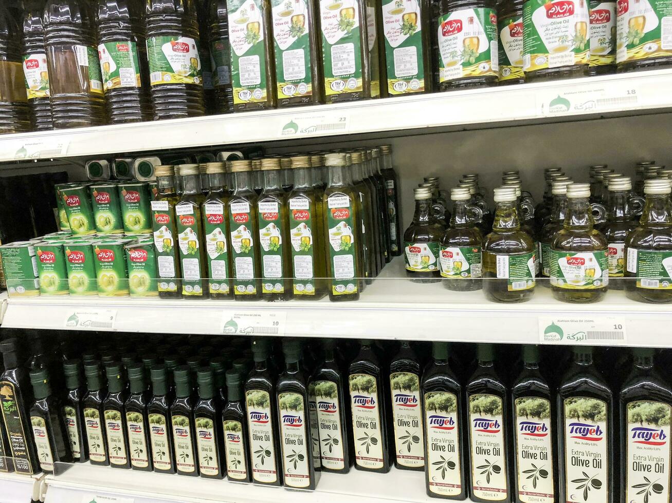 KUALA LUMPUR, MALAYSIA- MARCH 21, 2018 With the arrival of Middle eastern and Persian migrants. There are growing number of groceries selling food products from middle eastern countries. photo