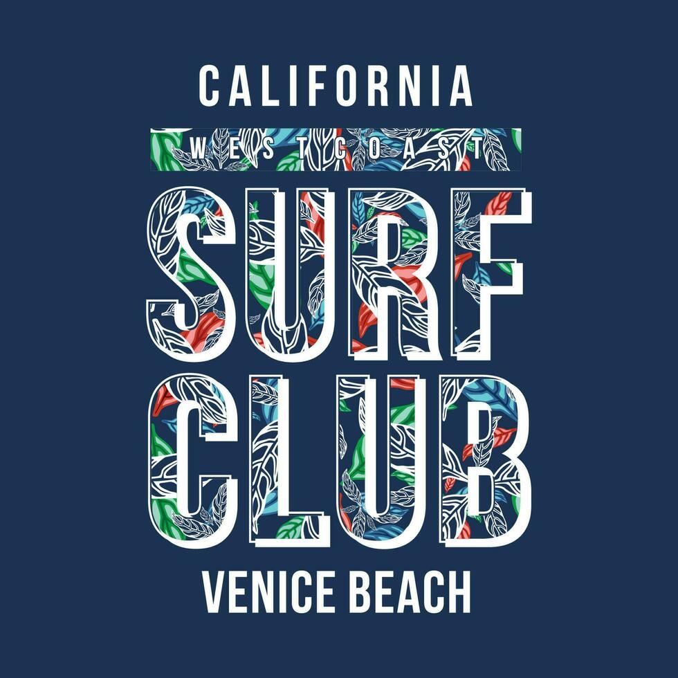 navegar club en playa tema gráficos diseño, surf tipografía, t camisa vectores, verano aventuras vector