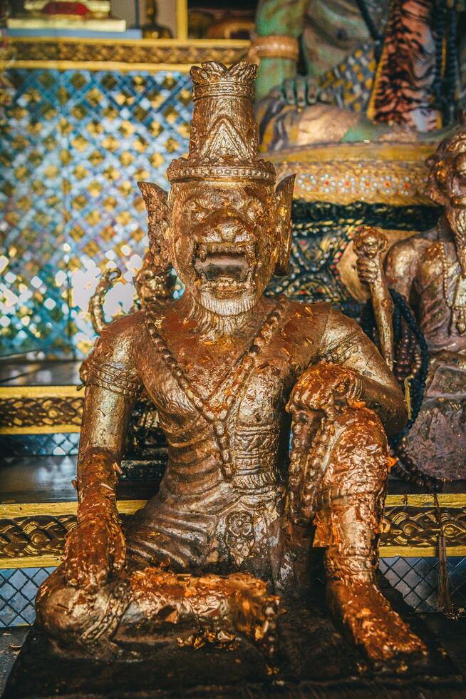 Pu Chao Saming Phrai Shrine Samut Prakan Province, Thailand. photo
