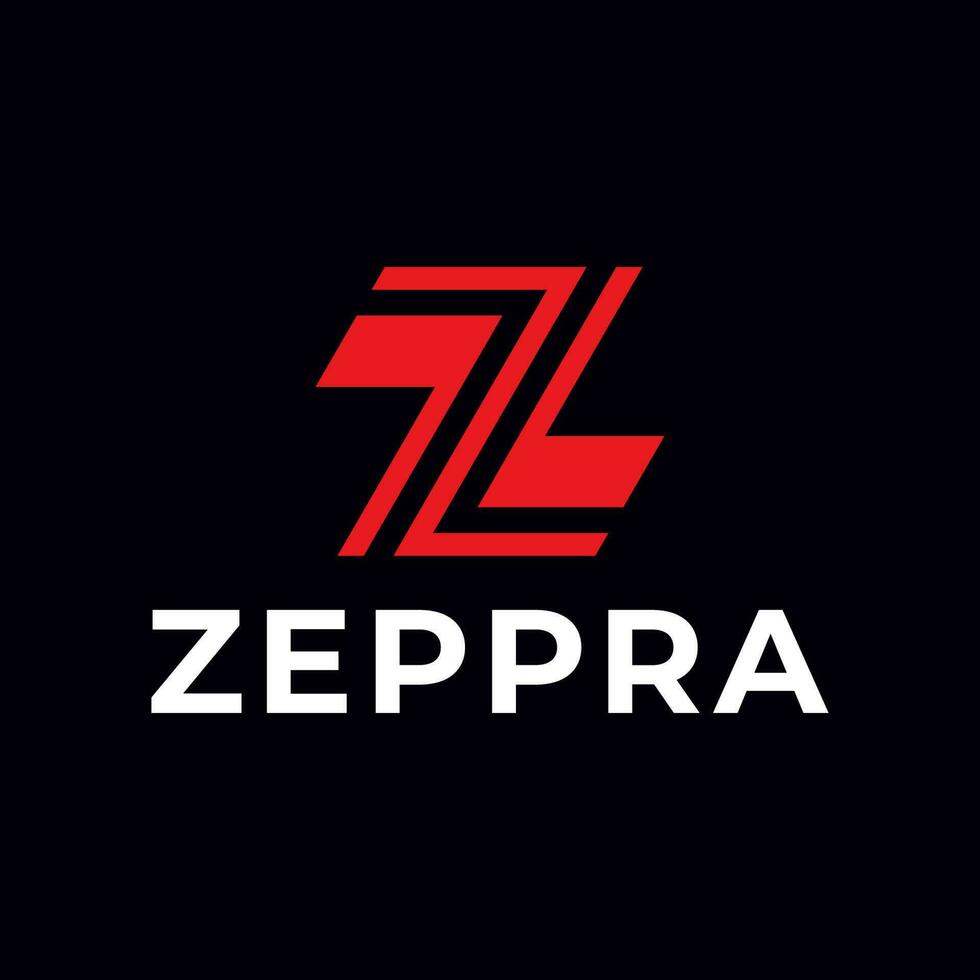 Letter Z Simple Modern Logo vector