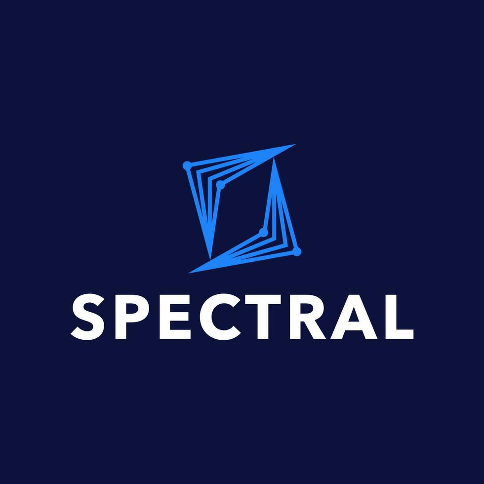 Letter S Line Simple Monogram Logo vector