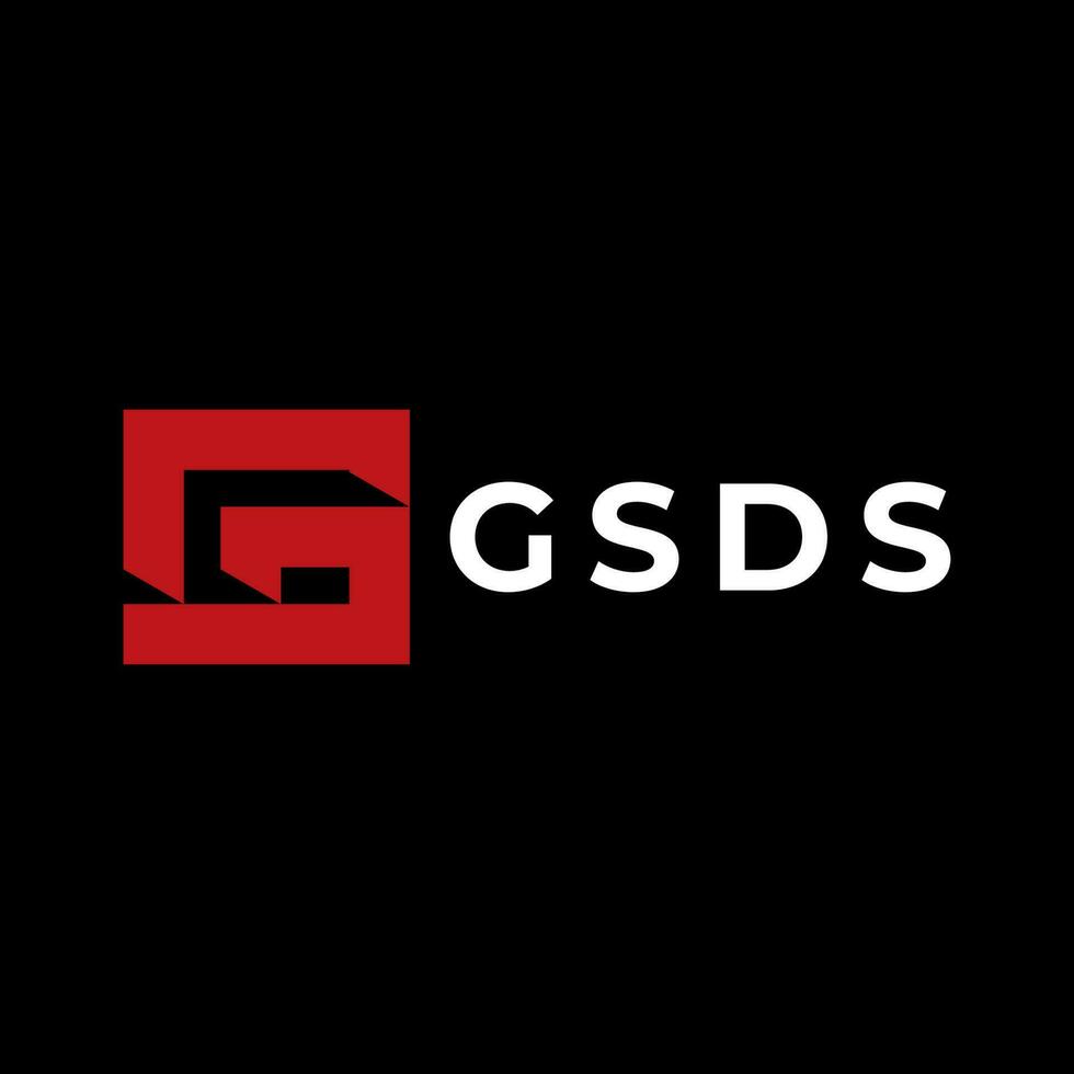 Letter GS SG Simple Monogram Logo vector