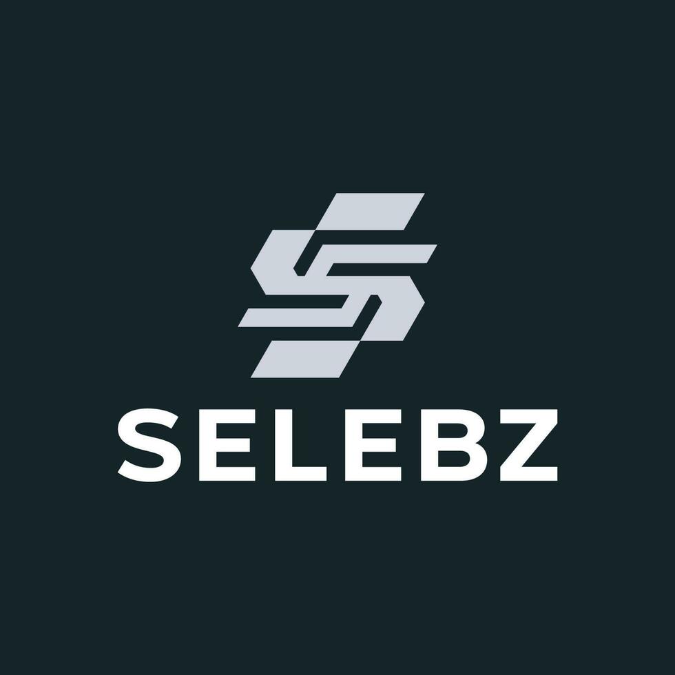 Letter SS Simple Monogram Logo vector