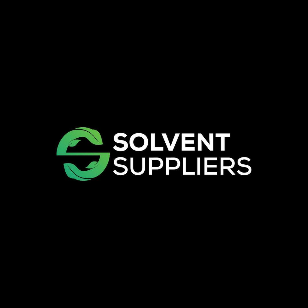 Letter S Simple Modern Logo vector