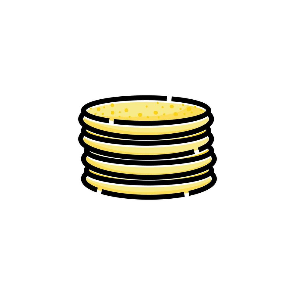 layer cake symbol illustration design vector