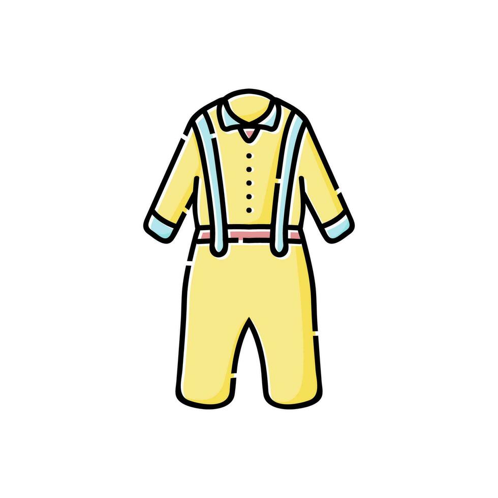typical german men's clothing icon design, german men's clothing icon symbol. vector