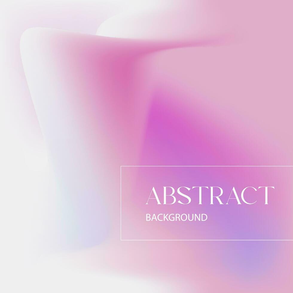 Abstract background template light design pastel pink gradient color vector