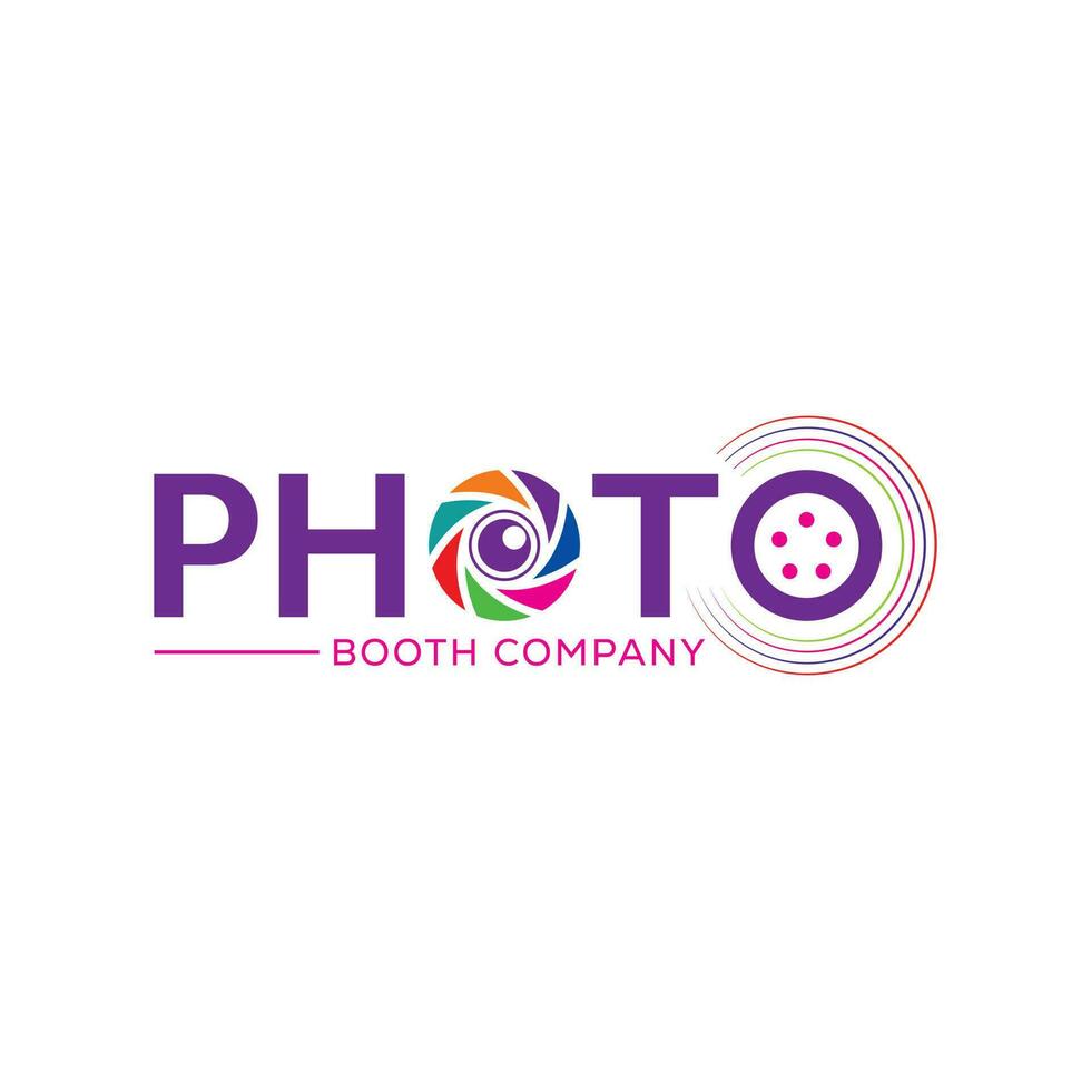 Modern, Digital Photography Logo Vector Illustration Template