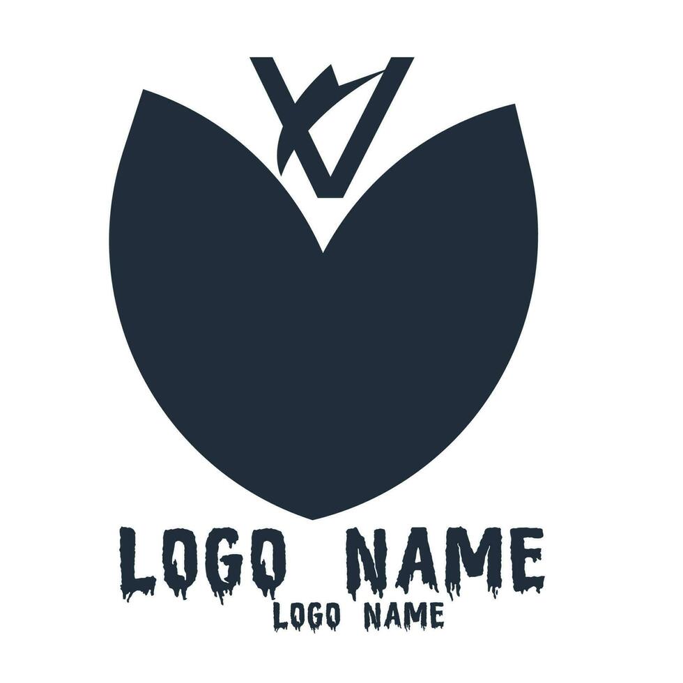 Vector a logo that is black and white
