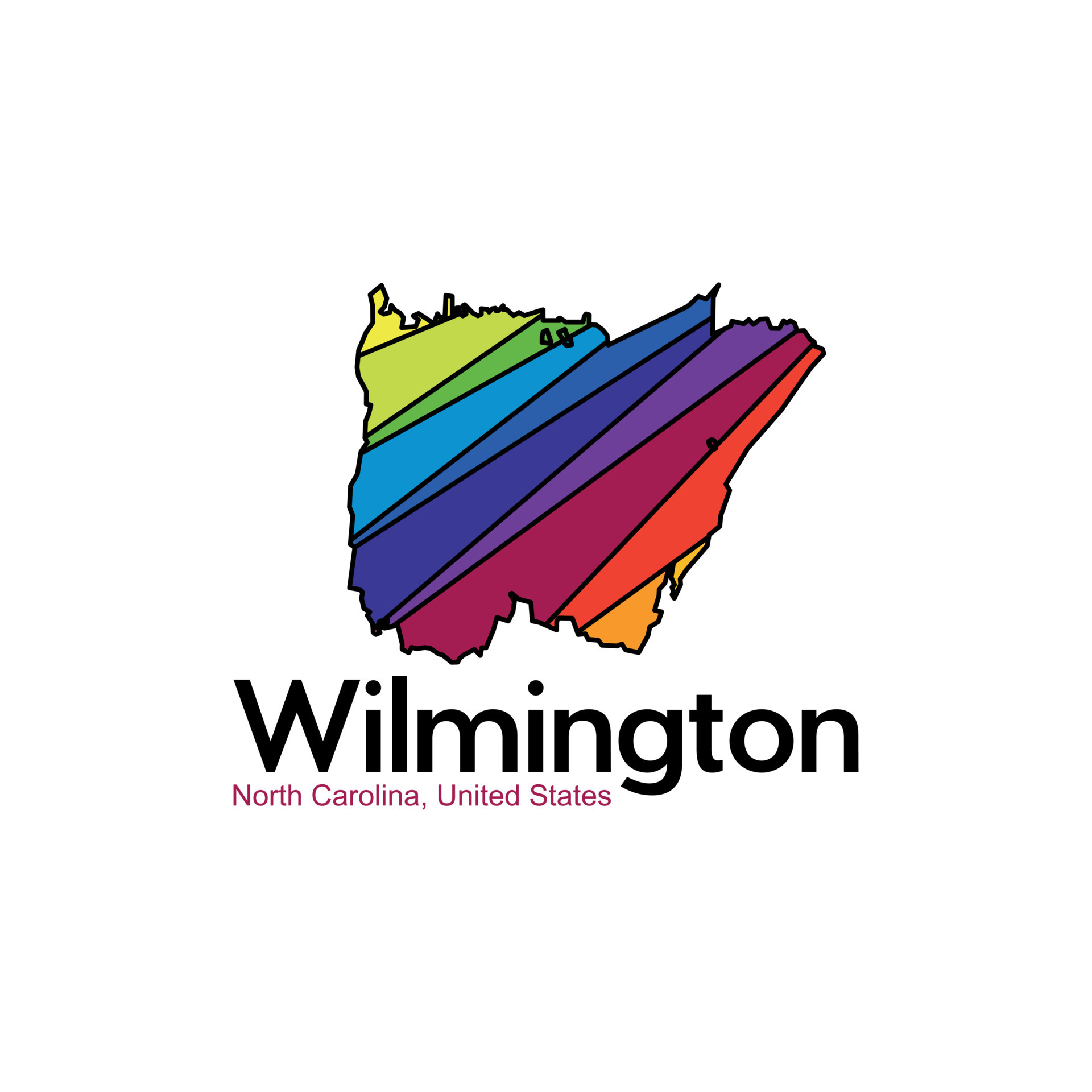 North Carolina City Map