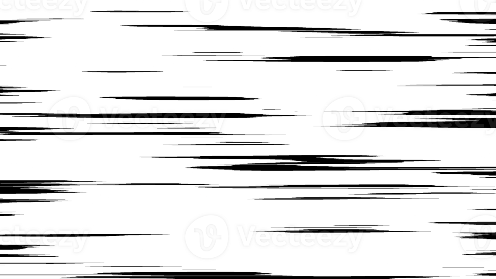 abstrakt komisk tecknad serie snabb hastighet linje horisontell isolerat alfa täcka över transparent png bakgrund