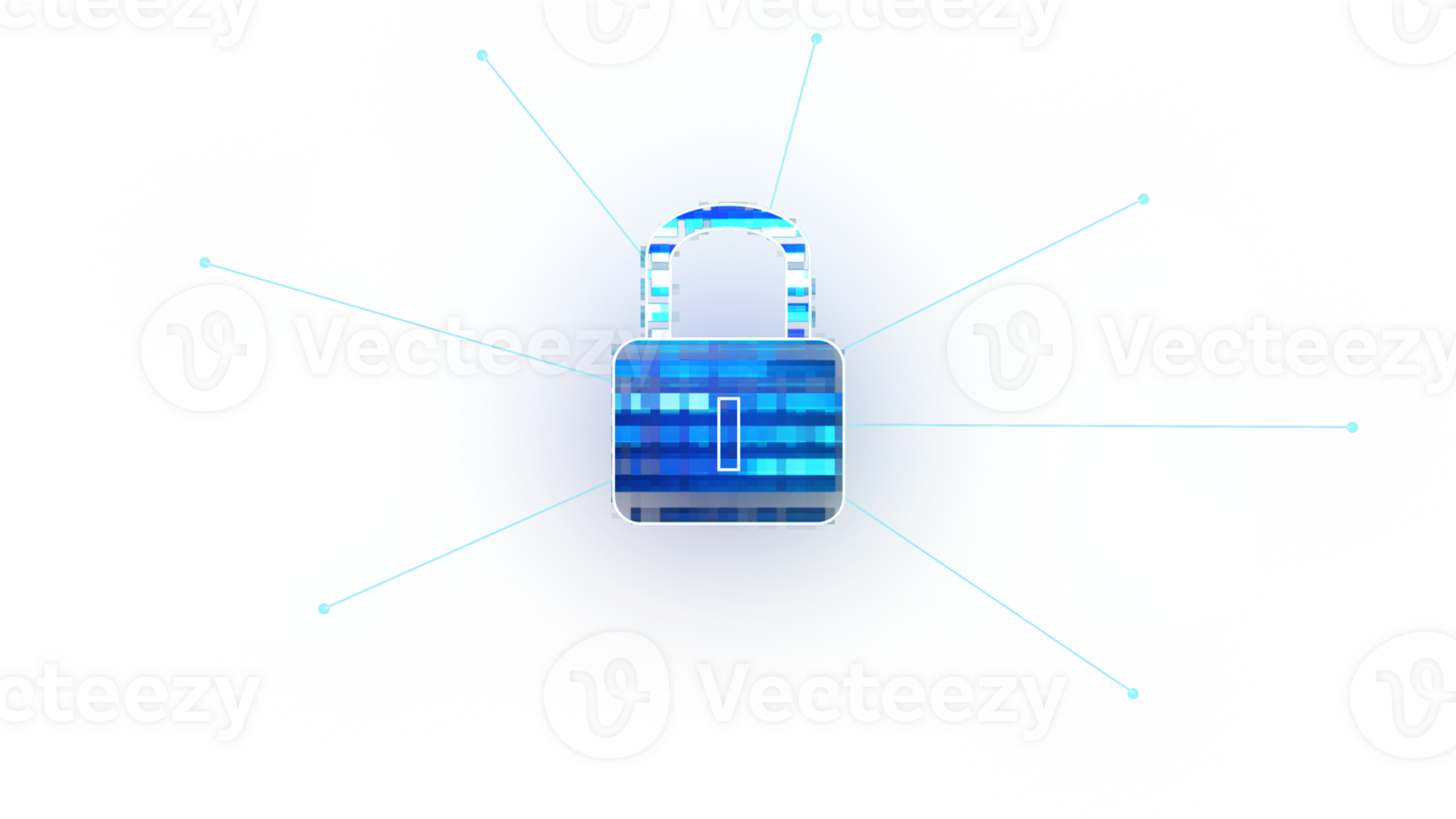 Show UI Security Systems Lock Digital Technology Futuristic Hud Network Connection Background png