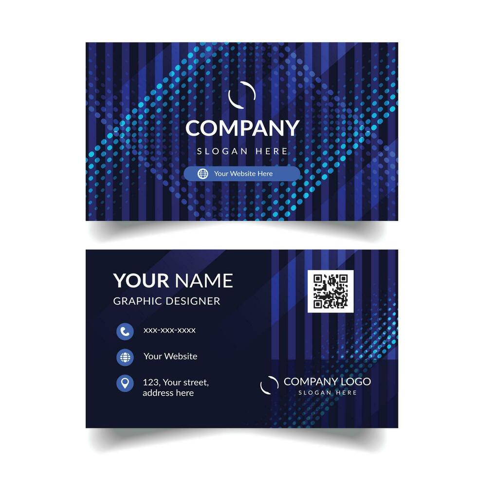 Modern Business Card Template vector