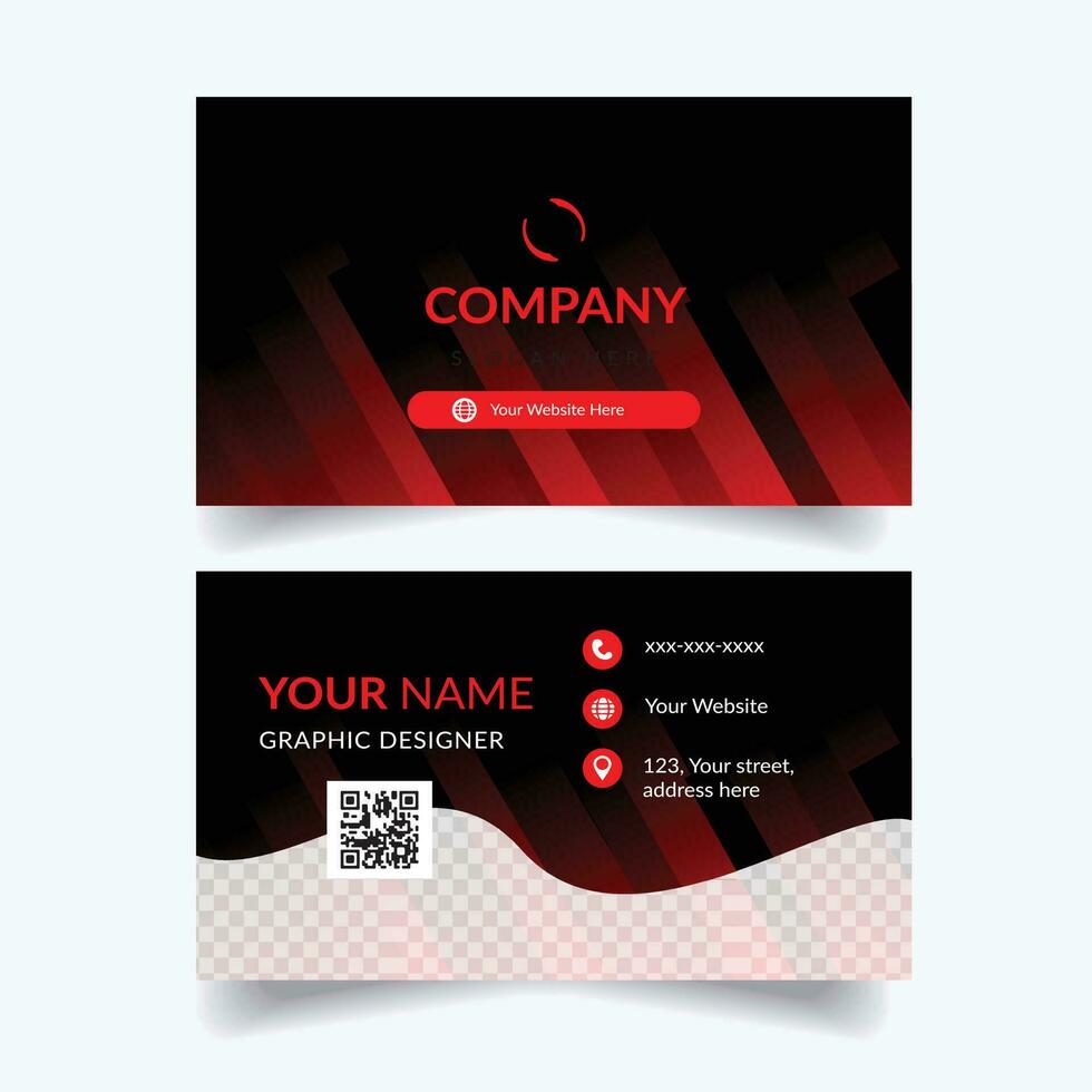 Modern Business Card Template vector