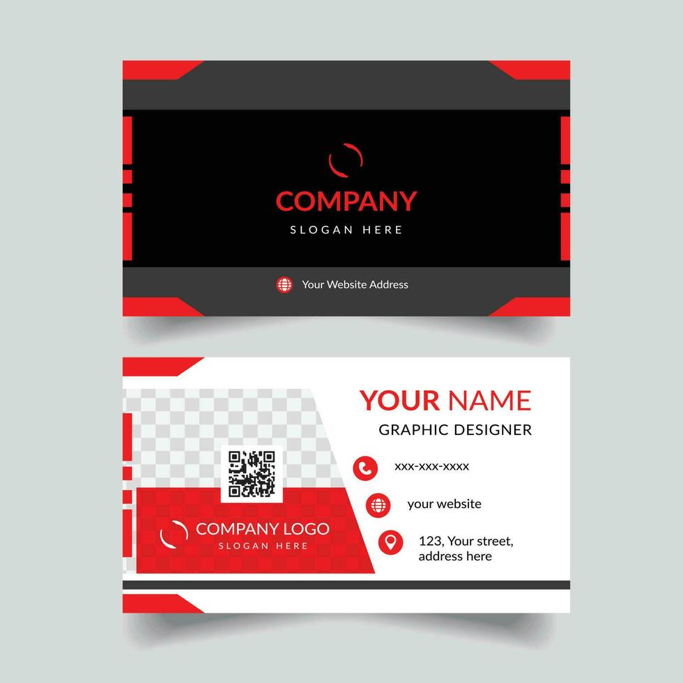 Modern Business Card Template vector