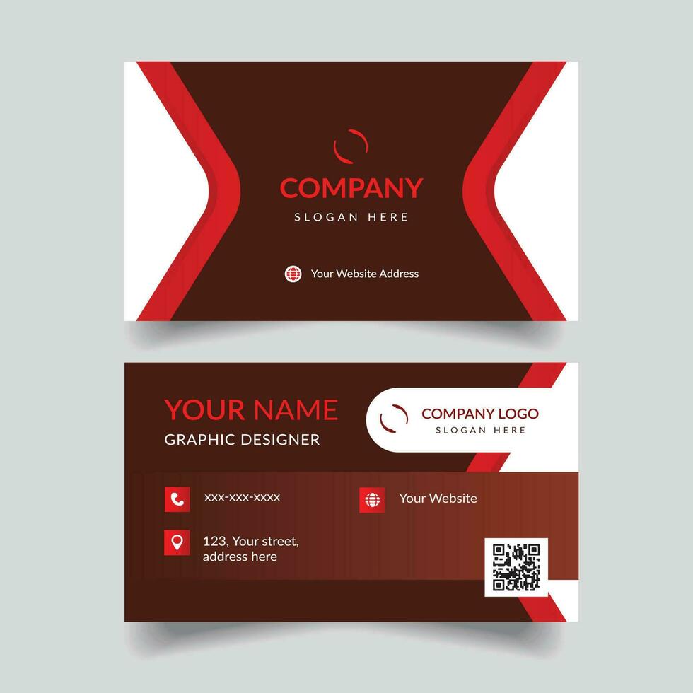 Modern Business Card Template vector
