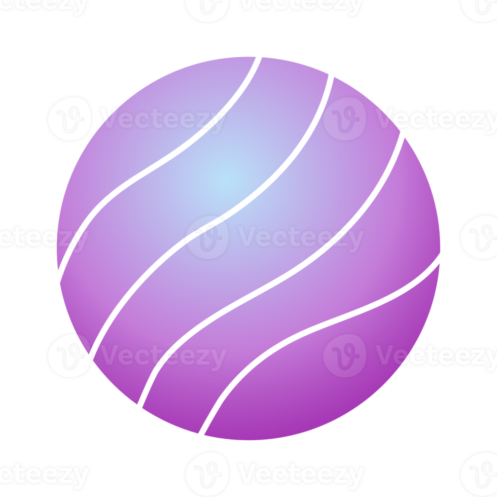 The Circle Shape Decoration in Presentation png
