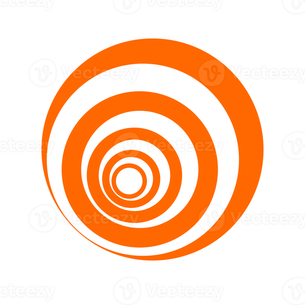 The Circle Shape Decoration in Presentation png