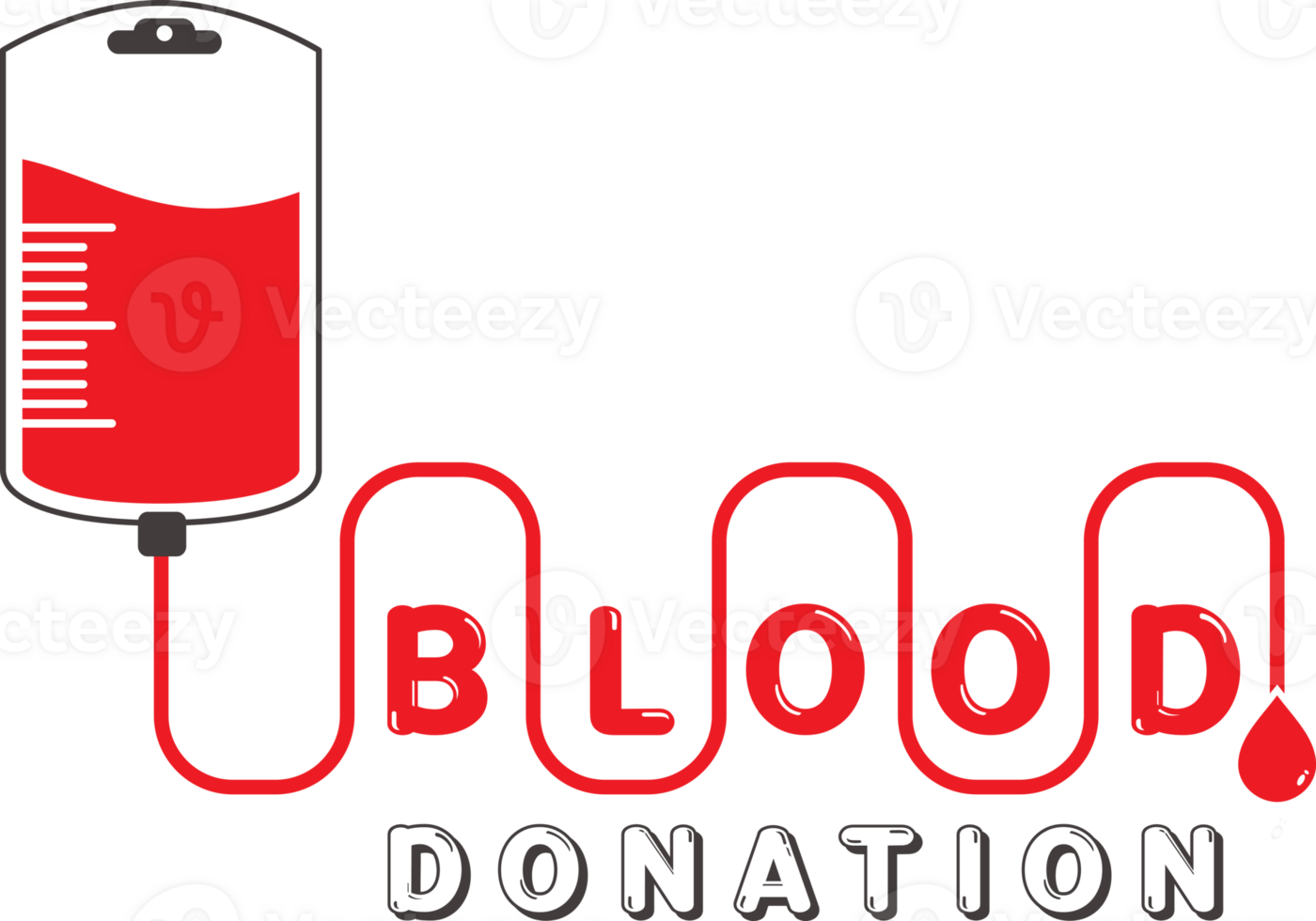 logotype blood donation, help the sick and needy. dropper with a drop of blood illustration png